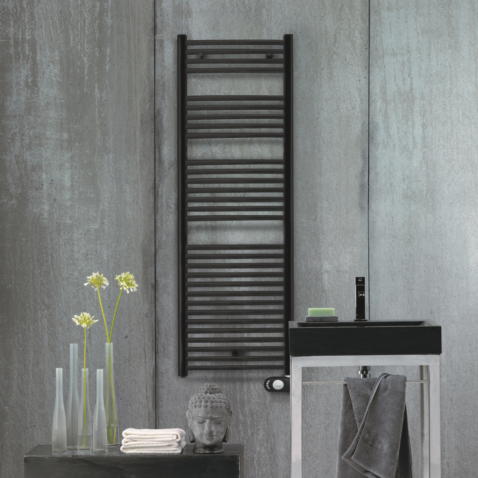 Rendering Zehnder Aura Decorative radiator 