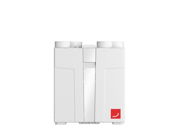 Rendering Zehnder ComfoAir Compact WM Comfortable indoor ventilation Front view