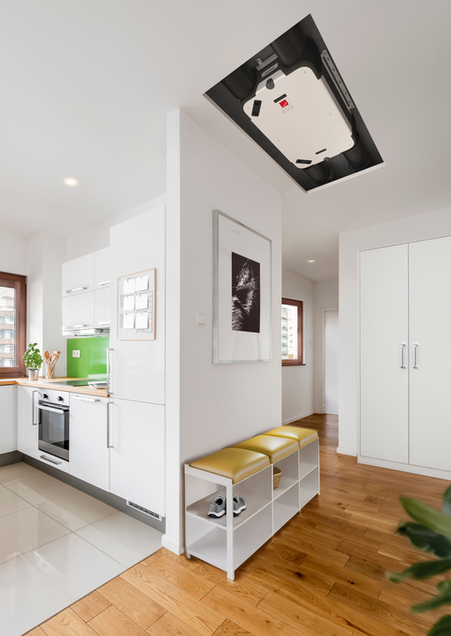 Stock Content Zehnder EVO 4 Comfortable indoor ventilation Angled view
