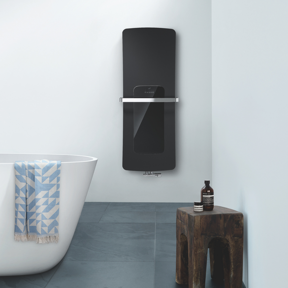 Rendering Zehnder Folio Hybrid Decorative radiator 