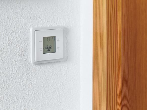 Reference Zehnder ComfoSense Comfortable indoor ventilation Front view