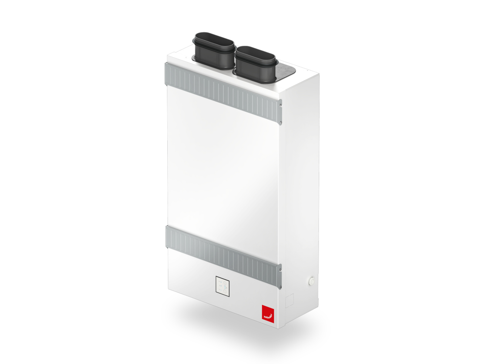 Cut-Out Zehnder ComfoAir Fit 100 Comfortable indoor ventilation Angled view