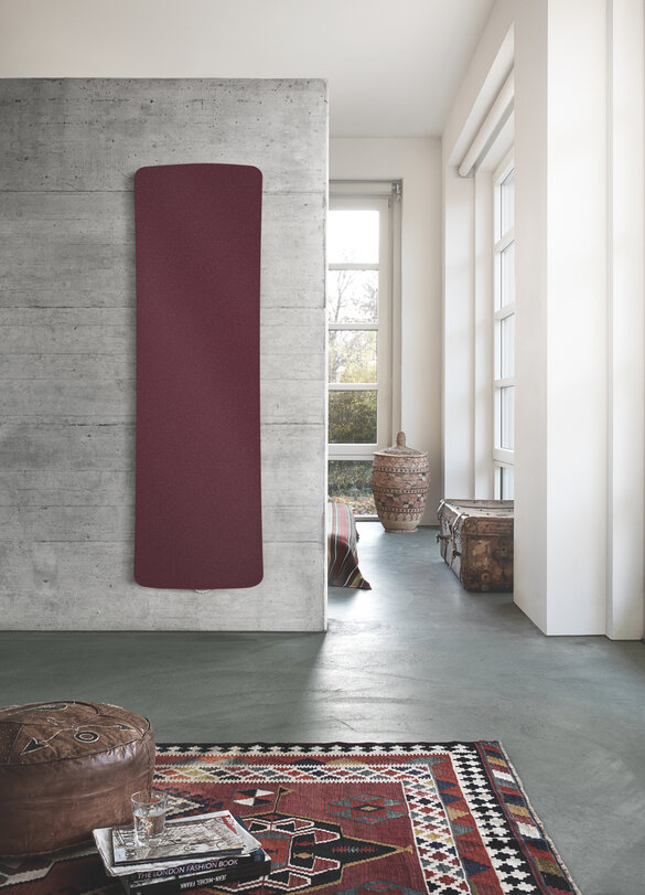 Rendering Zehnder Folio Decorative radiator 