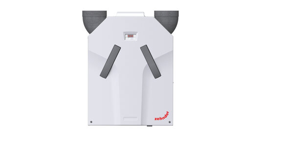 Cut-Out Zehnder ComfoD 300 Comfortable indoor ventilation Front view