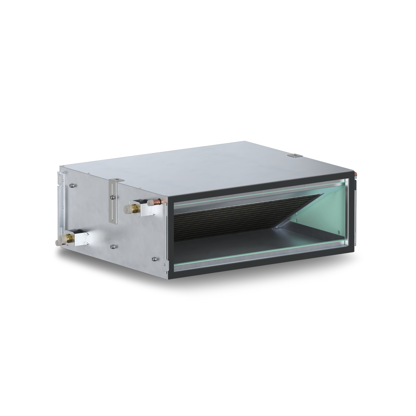 Cut-Out Zehnder ComfoPost CW12 Comfortable indoor ventilation Angled view